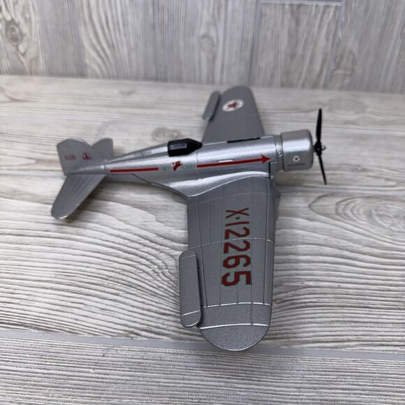 Wings of Texaco 1932 Northrop Gamma DIE-CAST METAL BANK Silver 2nd in Series - Picture 6 of 15